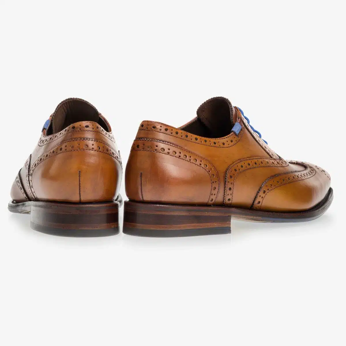 Schoenen Van Vanbommel In Het Cognac In Model Leest H Breed
