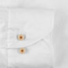Hemden Van Stenströms In Het Wit In Model Cotton Twofold Fitted Body