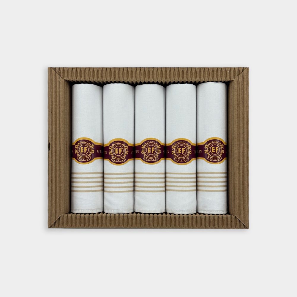 Zakdoeken Van Etex In Het Wit In Model 