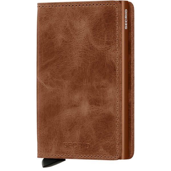 Portefeuille Van Secrid In Het Camel In Model S-slimwallet