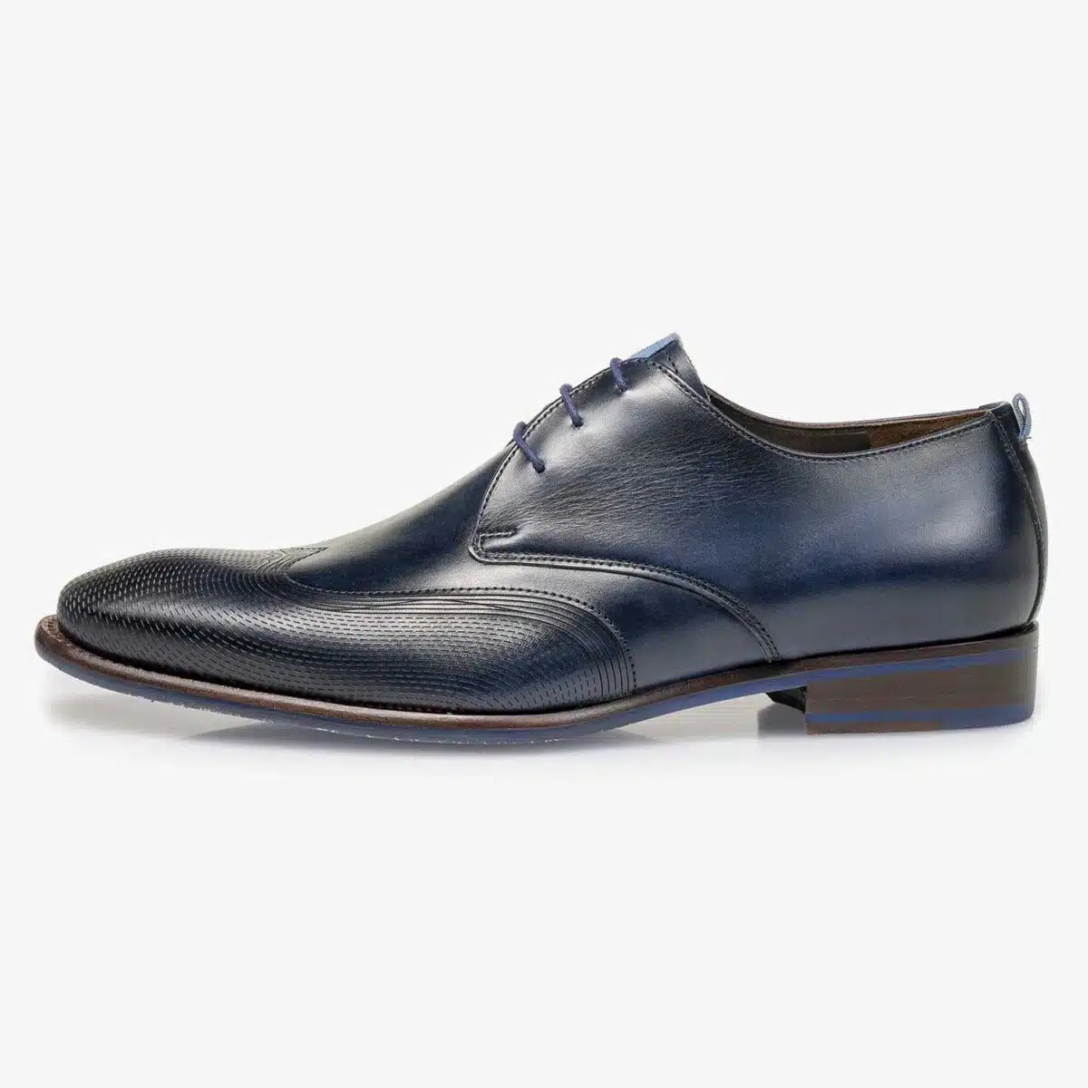 Schoenen Van Vanbommel In Het Blauw In Model Leest G1/2 Standaard