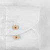 Hemden Van Stenströms In Het Wit In Model Cotton Twofold Slim Fit