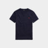 T-shirt Van Ralph Lauren In Het Navy In Model T-shirt - V-hals