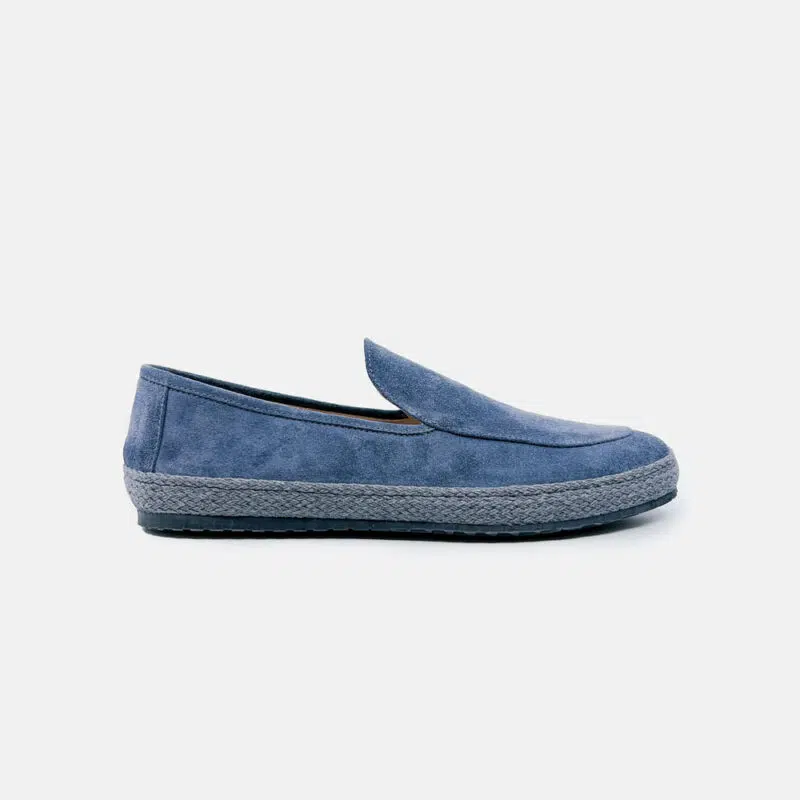 Loafer Van Brunos In Het Lichtblauw In Model