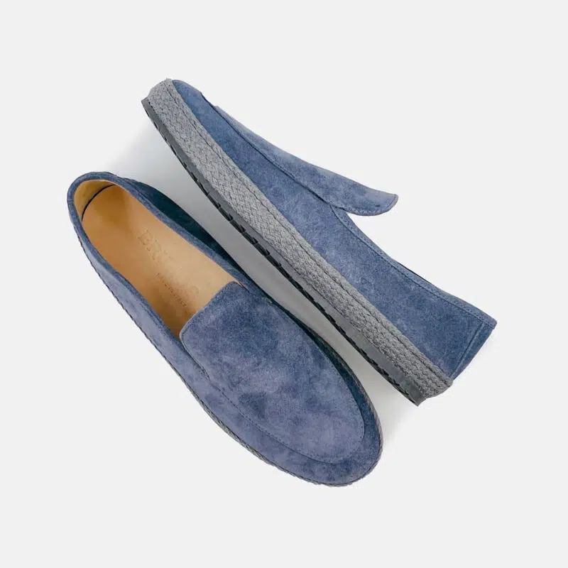 Loafer Van Brunos In Het Lichtblauw In Model