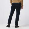 Chino Van Meyer In Het Blauw In Model Bonn Superstretch Premium Corduroy Chino