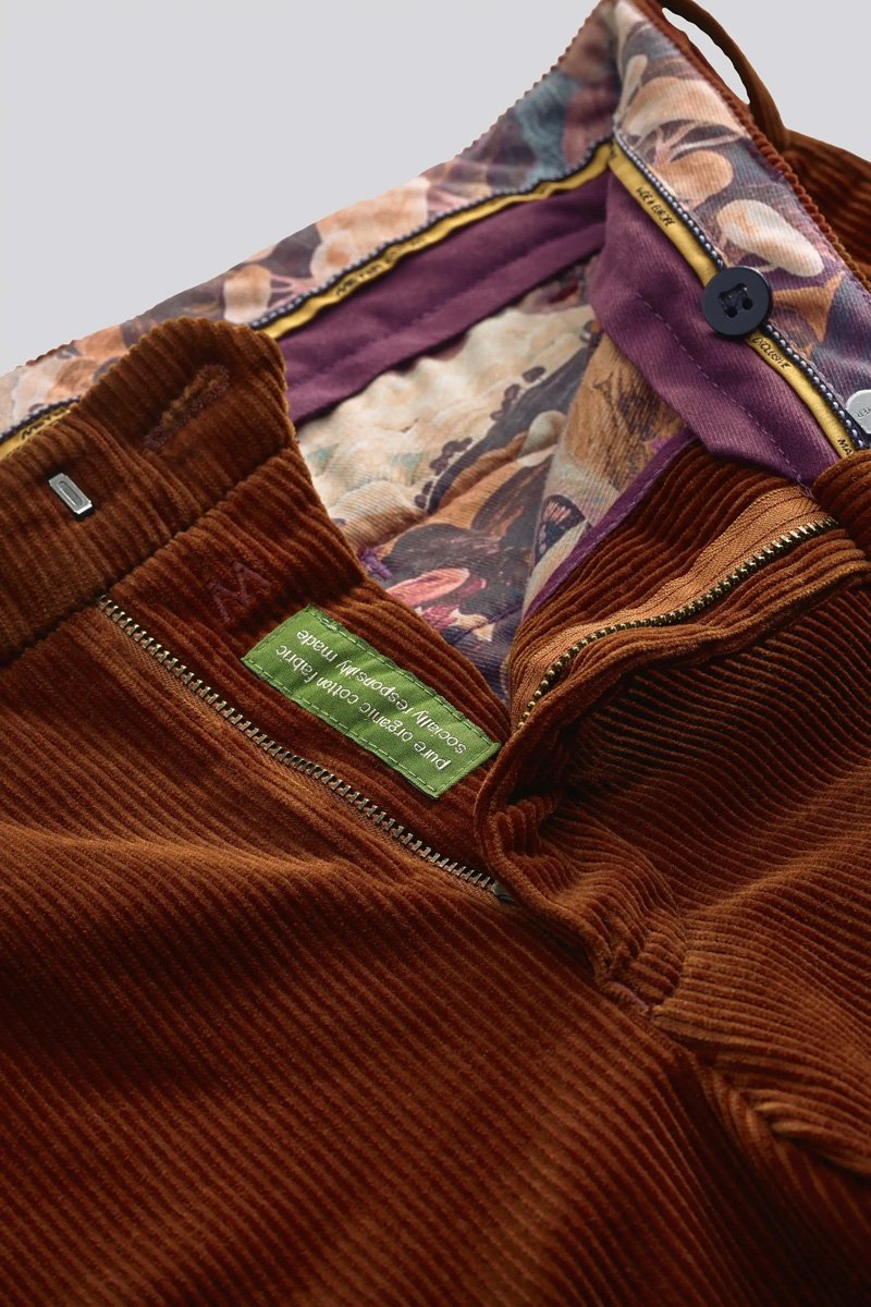 Chino Van Meyer In Het  In Model Bonn Superstretch Premium Corduroy Chino