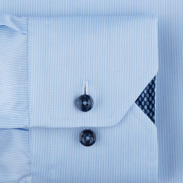 Hemden Van Stenströms In Het Lichtblauw In Model Slim Fit