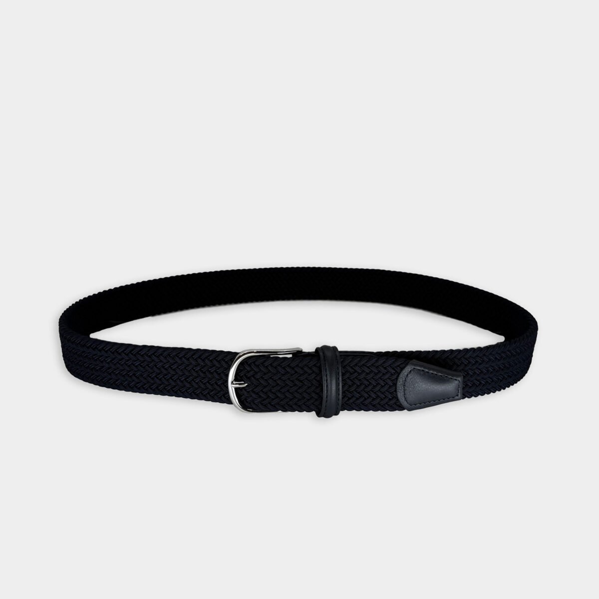 Riem Van Anderson's In Het Blauw In Model Stretch Riem Donkerblauw