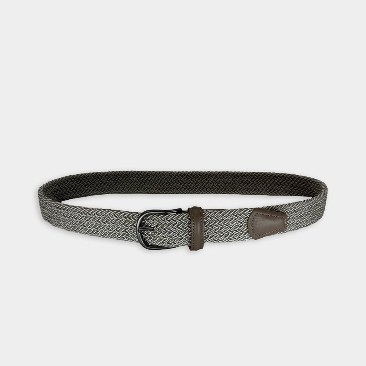Riem Van Anderson's In Het  In Model Multicolor Stretch Riem Taupe