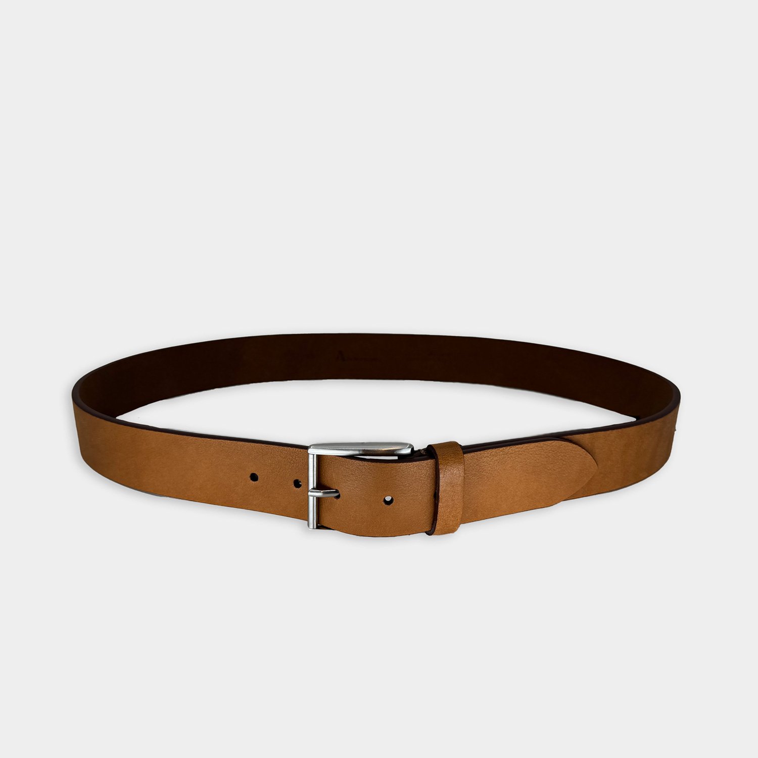 Riem Van Anderson's In Het Bruin In Model Lederen Jeansriem Bruin