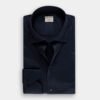 Hemden Van Stenströms In Het Navy In Model Stretch