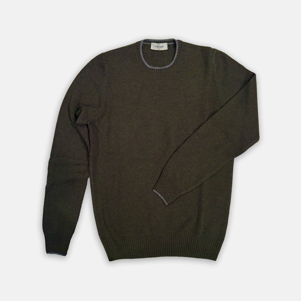 Crewnecks Van Gran Sasso In Het Grijs In Model Super Geelong