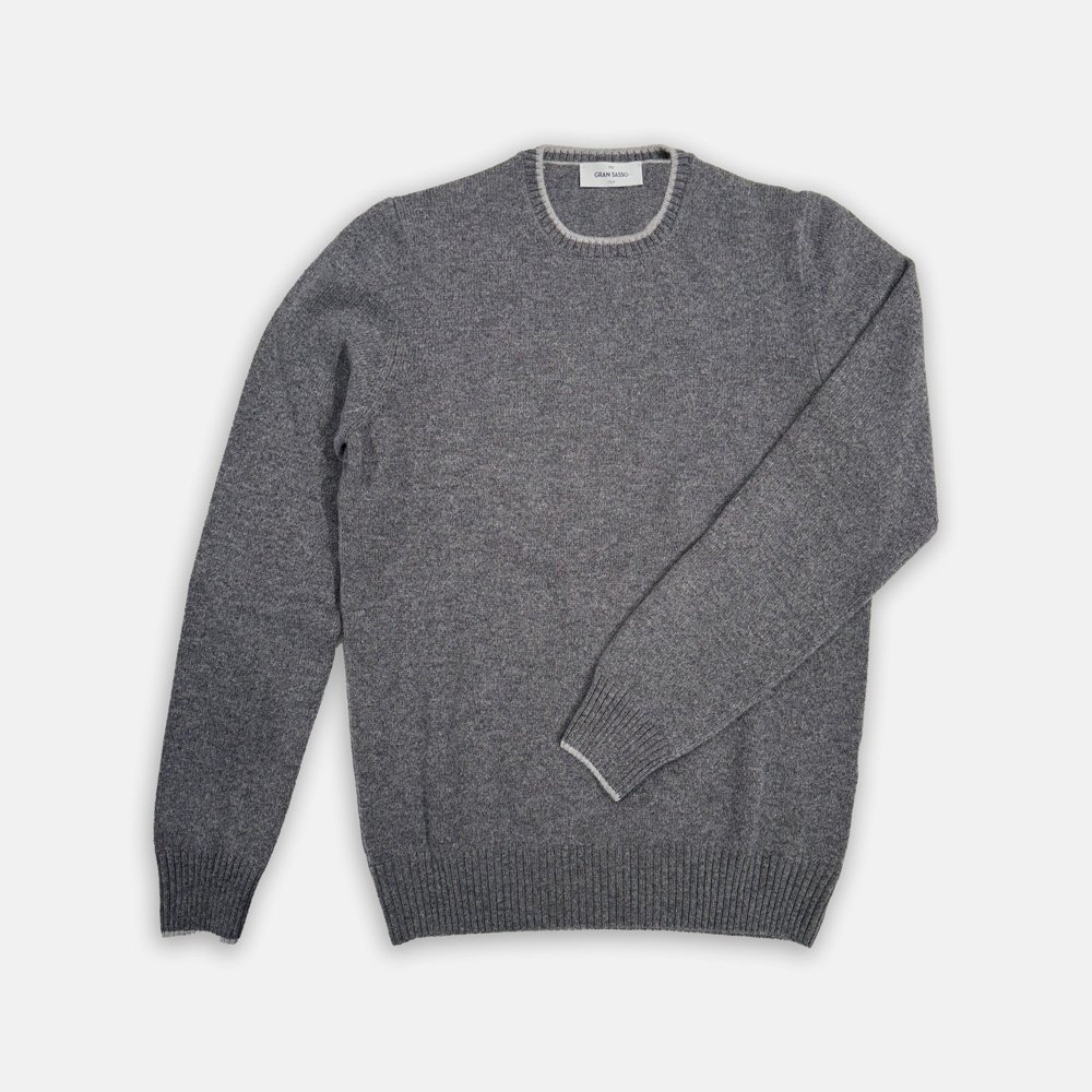 Crewnecks Van Gran Sasso In Het Grijs In Model Super Geelong