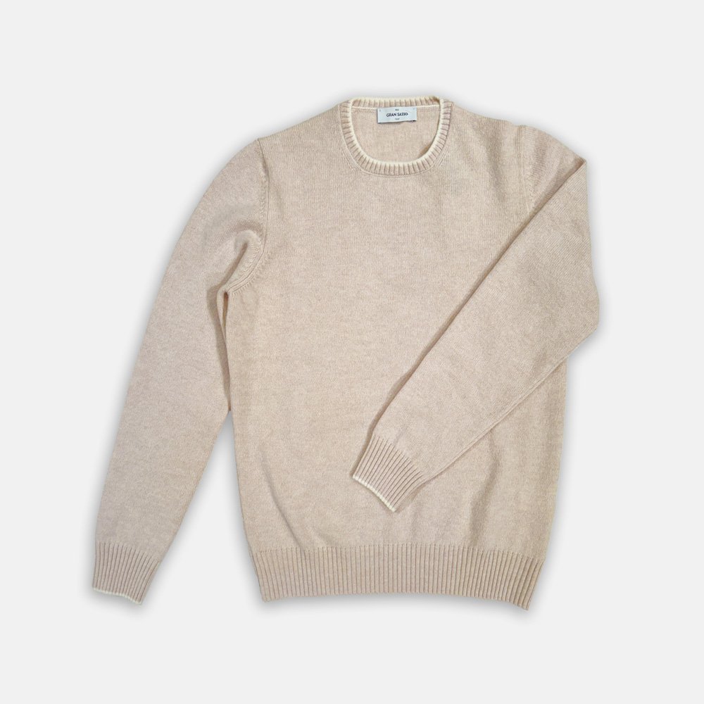 Crewnecks Van Gran Sasso In Het Grijs In Model Super Geelong