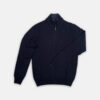 Half-zip Van Gran Sasso In Het Blauw In Model