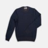 Crewnecks Van Gran Sasso In Het Blauw In Model