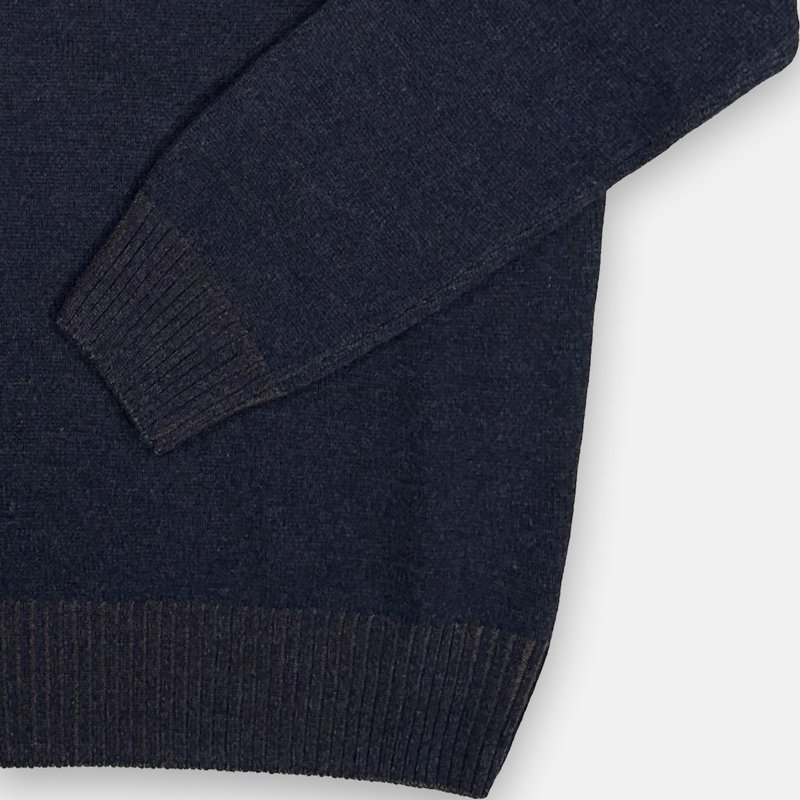 Crewnecks Van Gran Sasso In Het Blauw In Model