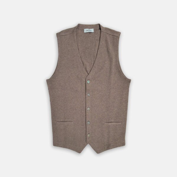 Debardeur Van Gran Sasso In Het Beige In Model