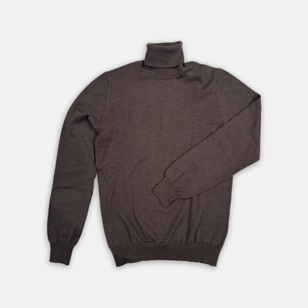 Turtlenecks Van Gran Sasso In Het Bruin In Model