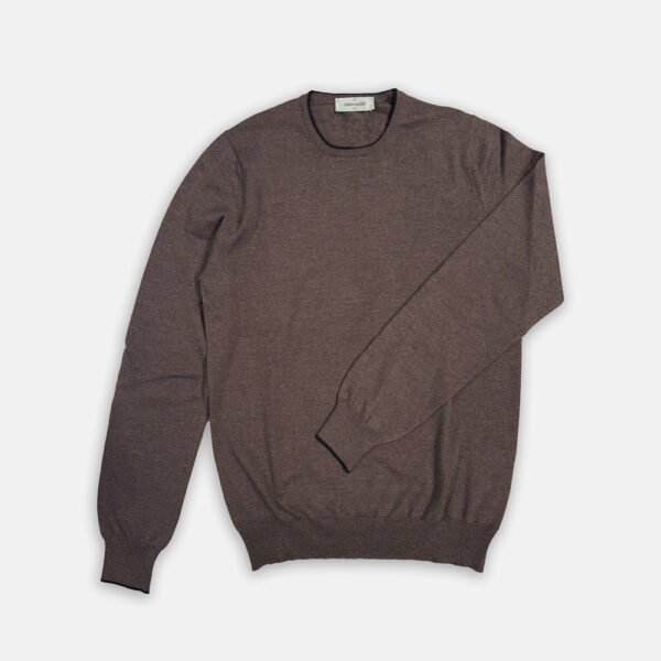 Crewnecks Van Gran Sasso In Het Bruin In Model