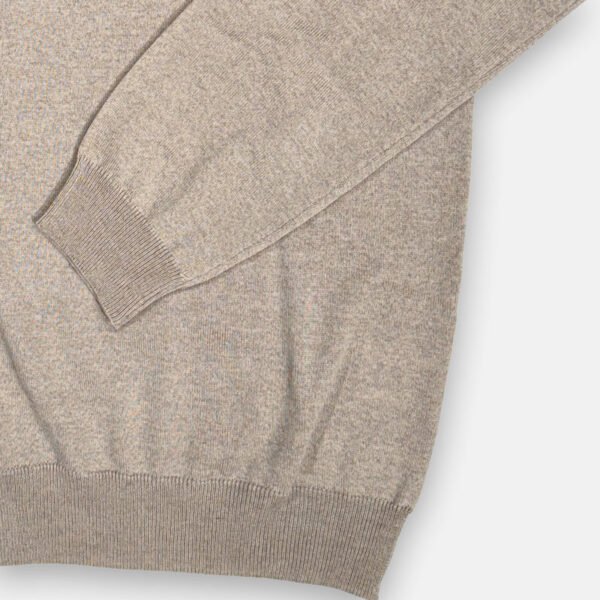 Pull Van Stenströms In Het Beige In Model V-hals Merino