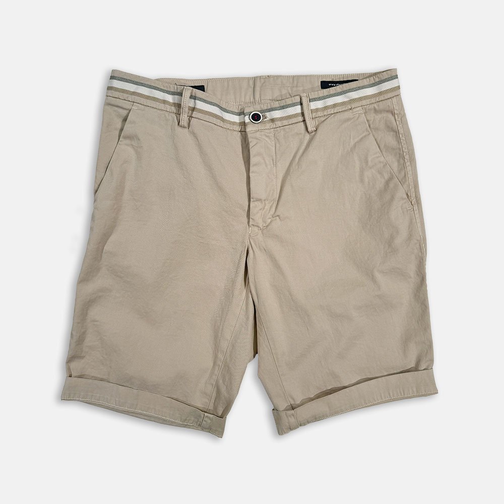 Bermuda Van Mason's In Het Beige In Model 