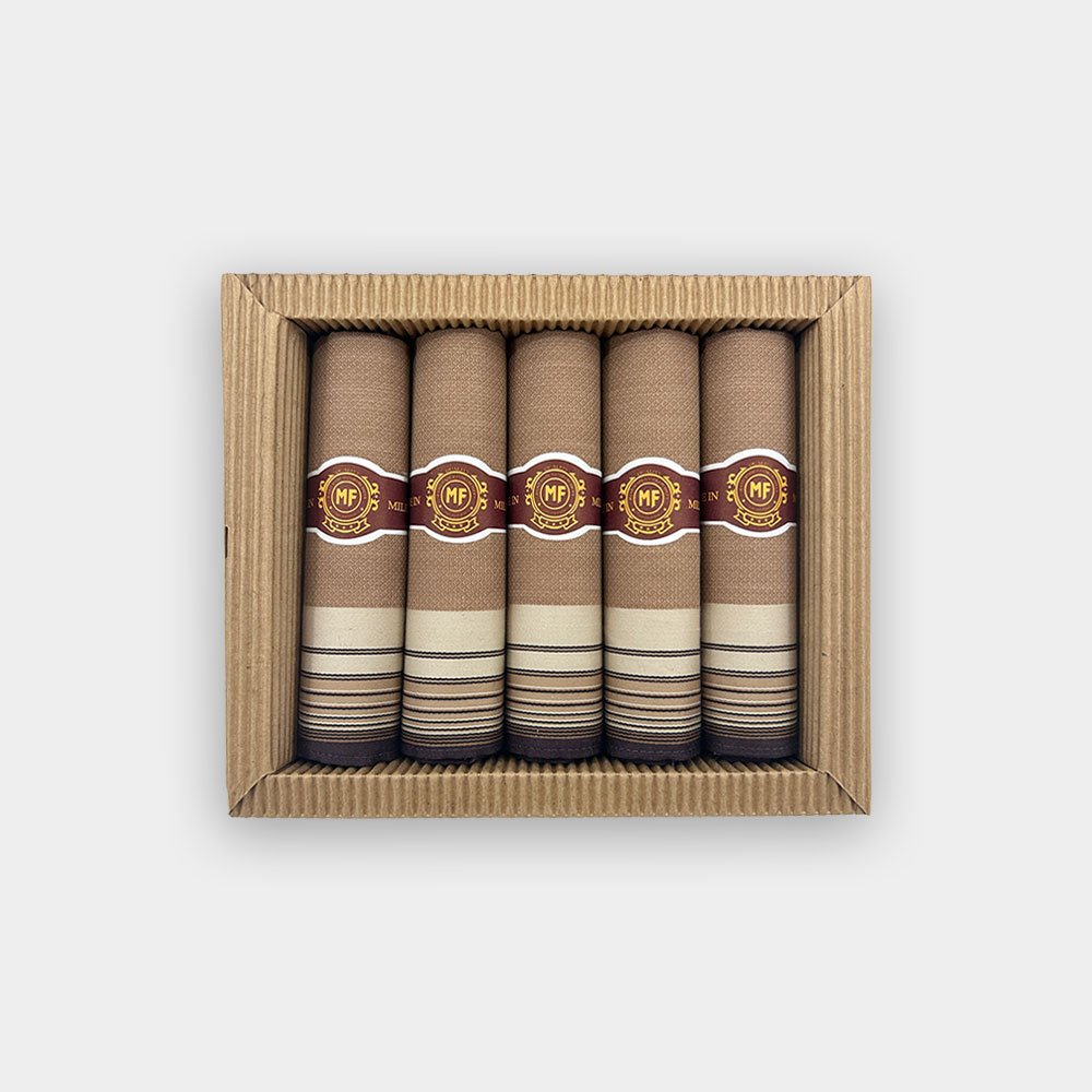 Zakdoeken Van Etex In Het Beige In Model 