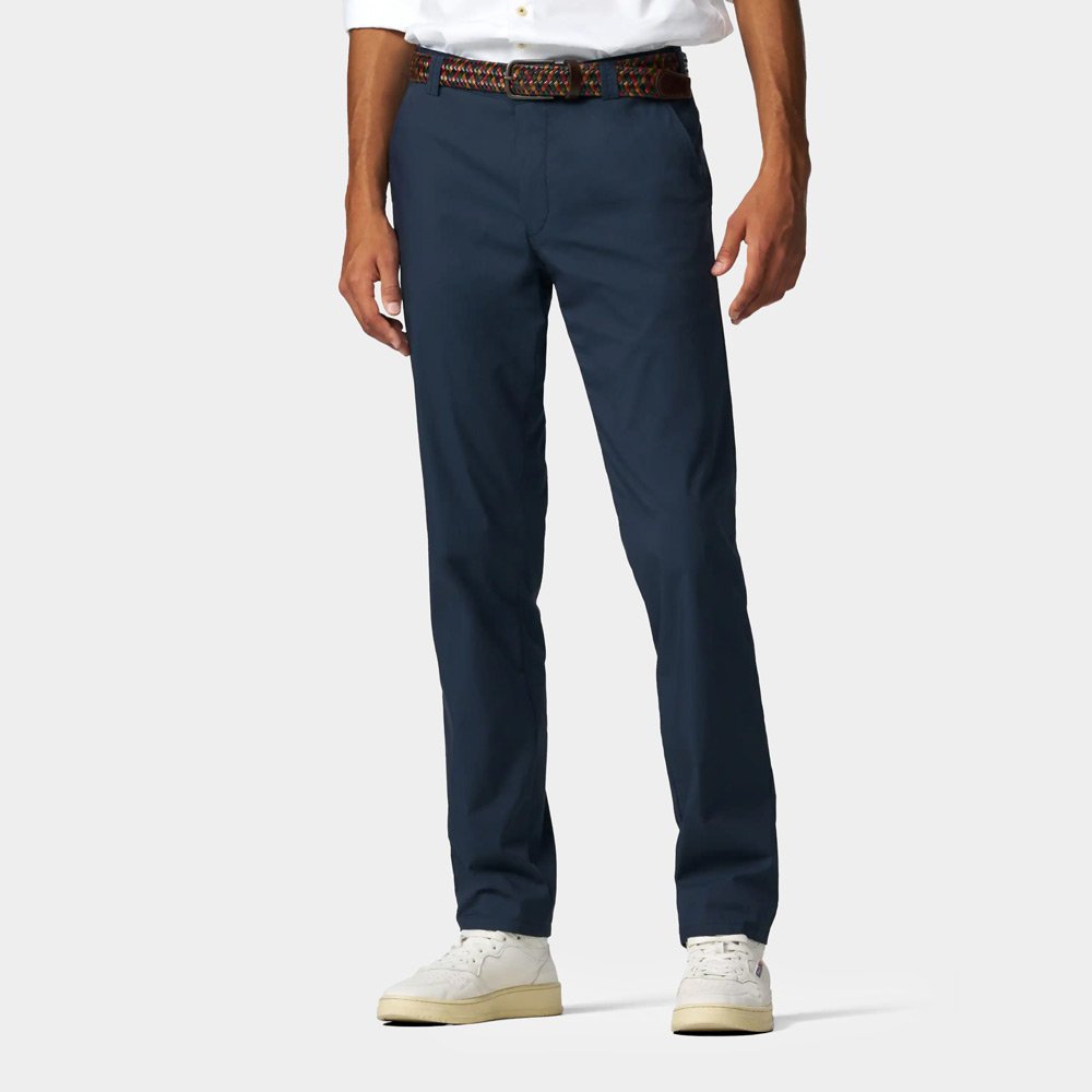 Chino Van Meyer In Het Blauw In Model 