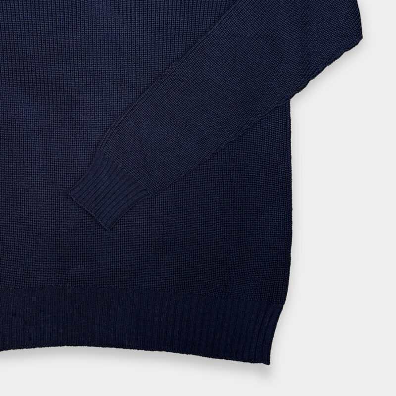 Half-zip Van Gran Sasso In Het Blauw In Model