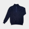 Half-zip Van Gran Sasso In Het Blauw In Model