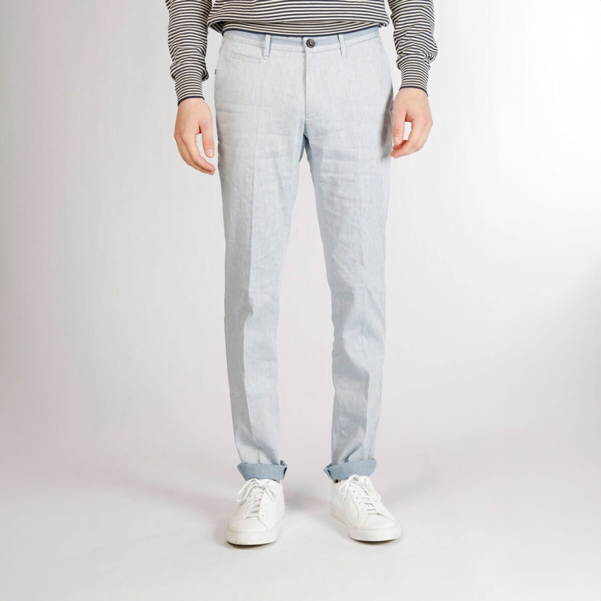 Chino Van Zilton In Het Blauw In Model 