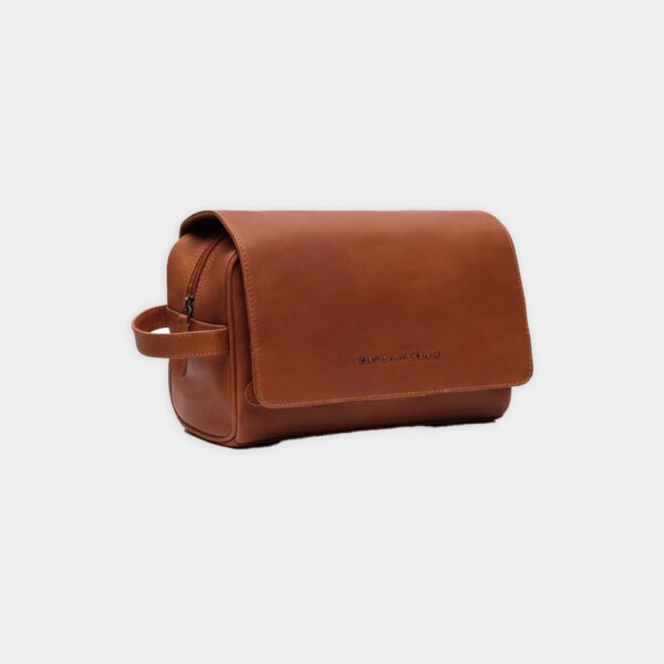 Make-up Tas Van The Chesterfield Brand In Het Cognac In Model
