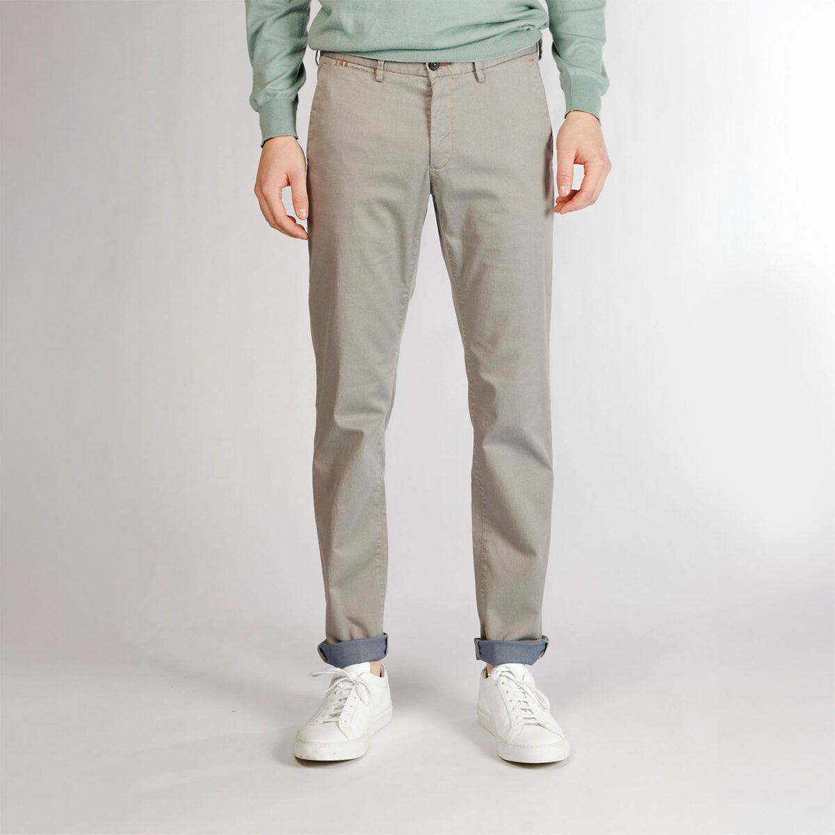 Chino Van Zilton In Het Beige In Model 