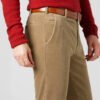 Chino Van Meyer In Het Beige In Model Bonn Superstretch Premium Corduroy Chino