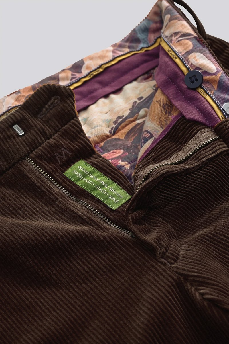 Chino Van Meyer In Het  In Model Bonn Superstretch Premium Corduroy Chino
