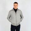 Jacket Van Duno In Het Grijs In Model Korte Jas Met Ritssluiting En Opstaande Kraag