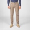 Chino Van Zilton In Het Beige In Model Chino In Zachte Katoenstretch Met Moderne En Stijlvolle Uitstraling.