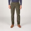 Chino Van Zilton In Het Groen In Model Ribfluwelen Broek In Zachte Katoen Met Een Moderne En Stijlvolle Uitstraling.