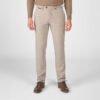 Chino Van Zilton In Het Beige In Model Geklede Flannel-look Broek In Warme Beige Tint Met Stijlvolle Afwerking.