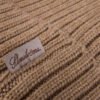 Mutsen Van Stenströms In Het Beige In Model Camelkleurige Geribde Muts In Merinowol