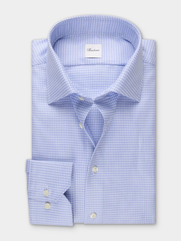 Hemden Van Stenströms In Het Blauw In Model