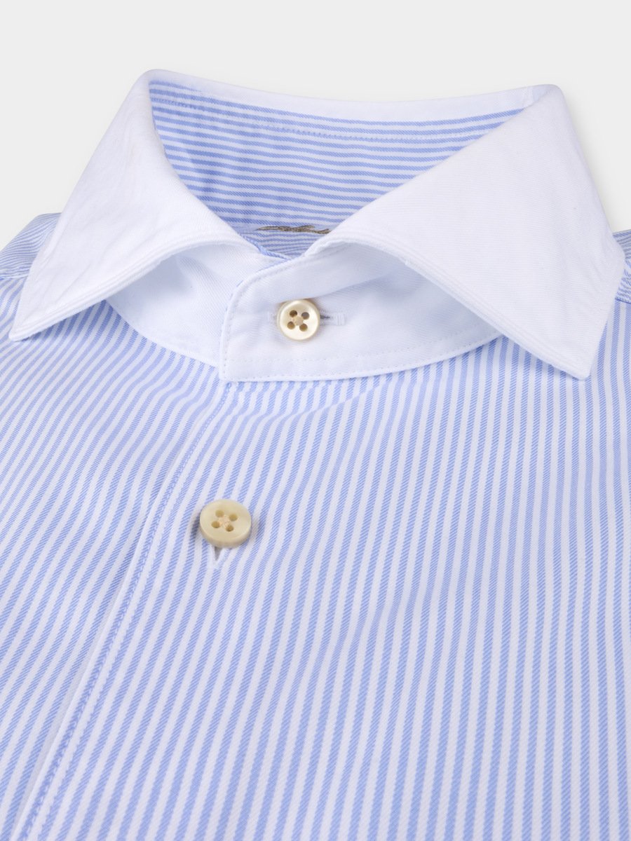 Hemden Van Stenströms In Het Blauw In Model
